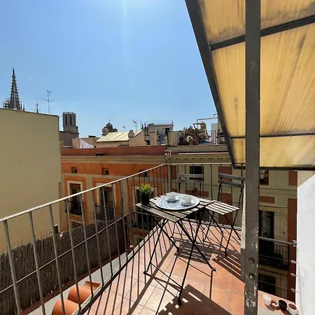 Barcelonaforrent Cathedral Penthouse 公寓 巴塞罗那